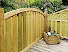 Pennine Boundary Arched Top Panels - Boundary Arched Display