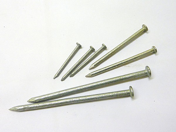 Round Wire Galvanized Nails - 