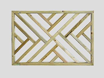 Cross Hatch Deck Panel