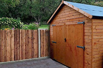 Heavy Duty Wooden Garage