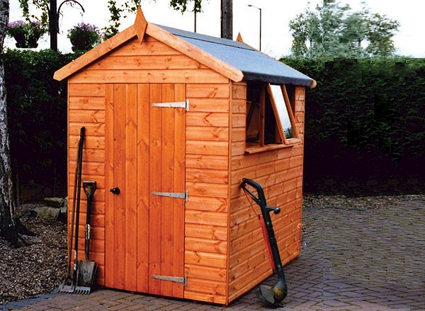 Wentworth Apex Timber Garden Shed - 