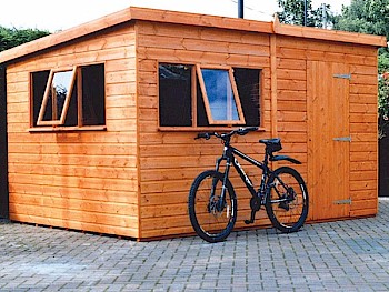 Heavy Duty Pent Shed