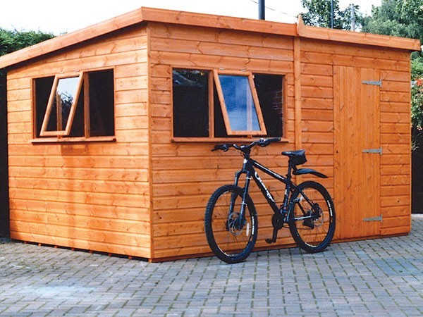 Heavy Duty Pent Shed | Wooden Garden Sheds | Pennine Fencing & Landscaping