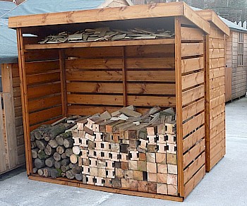 Vented Log Store