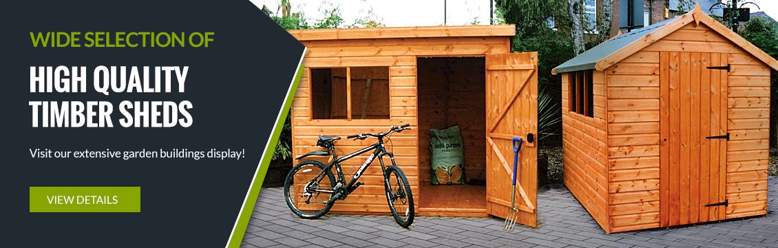 High Quality Timber Sheds